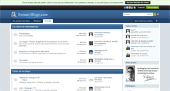 Desktop Screenshot of forum-blogs.com